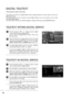 Page 9594
DIGITAL TELETEXT
Press  the  numeric  or PR  +or -button  to  select  a  digital
service which broadcasts digital teletext. 
To  know  which  are  digital  teletext  services,  refer  to  the
EPG service list. 
Follow the indications on digital teletext and move onto the
next  step  by  pressing TEXT, OK, 
D or E, F or G, RED,
GREEN, YELLOW, BLUEor NUMBERbuttons and so on. 
To  change  digital  teletext  service,  just  select  a  different
service by the numeric or PR +or -button. 
If  pressing  the...