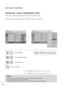 Page 5352
PICTURE CONTROL
ADVANCED - BLACK (DARKNESS) LEVEL
When you view a film, this function adjusts the set to the best picture quality.
This function works in the following mode: AV (NTSC-M), HDMI or Component.
Picture Mode  : Vivid
• Backlight 100
• Contrast 100
• Brightness 50
• Sharpness 70
• Colour 70
• Tint 0
• Advanced Control
PICTUREMoveOK
E D• 
Advanced Control
Select PICTURE.
2
Select Advanced Control.
3
Select Black Level.
4
Select Lowor High.
1
Picture Mode  : Vivid
• Backlight 100
• Contrast...