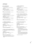 Page 9695
APPENDIX
1 12
2.
. 
 R
Re
em
mo
ot
te
e 
 c
co
on
nt
tr
ro
ol
l 
 l
lo
oc
ck
k 
 m
mo
od
de
e(
(C
Co
om
mm
ma
an
nd
d:
: 
 k
k 
 m
m)
)
GTo  lock  the  front  panel  controls  on  the  monitor  and
remote control.
Transmission
[k][m][  ][Set ID][  ][Data][Cr]
Ack
Data 00 : Lock off 01 : Lock on
* If you are not using the remote control, use this mode.
When main power is on/off, external control lock is
released.
[m][  ][Set ID][  ][OK/NG][Data][x] 1 11
1.
. 
 O
OS
SD
D 
 S
Se
el
le
ec
ct
t 
 (
(C
Co...