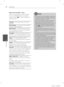 Page 6666Operation
Operation 4
About the YouTubeTM menu 
There are various options on the YouTubeTM 
menu. Use
 U
/u
/I
/i
 to select an option 
and press ENTER (
) to select the options as 
described below.
Featured – The featured videos list will be 
displayed.
Recent Videos – The most recently updated 
videos list will be displayed.
Most Viewed – The most viewed videos list 
will be displayed. The period option appears 
at the bottom of the screen.
Top Rated – The best rated videos list from 
YouTube
TM...