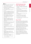 Page 11Getting Started11
Getting Started1
 yThe file name is limited to 180 characters. 
 yMaximum files/folder: L

ess than 2 000  
(total number of files and folders)
 y Depending on the size and number of the 
files, it ma

y take several minutes to read the 
contents on the media. 
 y File compatibility may diff

er depending on 
the server. 
 y Because the compatibility on DLNA serv

er 
are tested on the bundle DLNA server (Nero 
MediaHome 4 Essentials) environment, file 
requirements and playback...