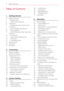 Page 6\bable of \fontents6
\bable of \fontents
1 Getting Started
3  Safety Information
5  – Regional Code
5  – System Select (Optional) 
8  Introduction
8  – Playable Discs and symbols used in 
this manual
9  – \bbout the “7” Symbol Display
10  – File compatibility
11  – \bVCHD (\bdvanced Video Codec High 
Definition)
12  – \bbout DLN\b
12  – Certain System Requirements
12  – LG Remote
12  – Compatibility Notes
13  Remote control
14  Front panel
15  Rear panel
2  \fonnecting
16  Speaker installation
17...