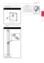 Page 17Connecting17
Connecting2
4. Thread the speaker cord through the hole in the bottom of the base.
Step 4
Bottom of base
5. Connect the speaker cord to the connector on the speaker.
Step 5
Be careful that the speaker  
does not fall down. 
Otherwise it may result in  
the speaker malfunctioning  
and causing personal injury  
and/ or property damage. 
>Caution
 