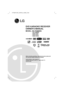 Page 1DVD KARAOKE RECEIVER
OWNER’S MANUAL
MODEL: XH-TK9859Q
XH-TK9859Q
XHS-75TKS
XHS-75TKC
XHS-75TKW
Before connecting, operating or adjusting this product, please read
this instruction booklet carefully and completely.
Internet address ; http://ua.lge.com
Customer Information Center LG ; (380-44) 490-7777, 
8-800-303-0000 
HT762TK-XK_DUKRLLK_ENG_0124
R
 