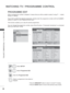 Page 78
30
WATCHING TV / PROGRAMME CONTROL
WATCHING TV / PROGRAMME CONTROL
PROGRAMME EDIT 
When a programme number is skipped, it means that you will be unable to \
select it using P       button 
during TV viewing. 
If you wish to select the skipped programme, directly enter the programm\
e number with the NUMBER 
buttons or select it in the Programme edit menu.
This function enables you to skip the stored programmes.
You can change the programme number using “Move”function, if “Au\
tomatic Numbering” is...