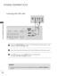 Page 24Connecting with a RCA cable
AV  IN 1 AV  IN 1AV  OUT AV  OUT
L/MONO
AUDIO
(RGB/DVI)RGB(PC)
HDMI IN  HDMI DVI IN 
HDMI IN  HDMI DVI IN 
AV  IN 2
L/MONO
R
AUDIO
VIDEO
S-VIDEO
AV IN 1
LRS-VIDEOVIDEO
OUTPUT
SWITCHANT IN
ANT OUT
L/ L/MONO
MONO
RAUDIO
AUDIO
VIDEO
VIDEO
Connect the A AU
UD
DI
IO
O
/V VI
ID
DE
EO
O
jacks between TV and VCR. Match the jack colours (Video = yellow,
Audio Left = white, and Audio Right = red)
Insert a video tape into the VCR and press PLAY on the VCR. (
Refer to the VCR owner’s...