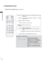 Page 42A-38
VORBEREITUNG
VORBEREITUNG
A-38
Einfache Fernbedienung (Nur 50/60PK9
***)
 (POWER)
TV/INPUT
VOLUME
(Lautstärke) + / 
MUTE
Programme
UP/DOWN
Schaltet das Gerät aus dem Standby Ein oder in den 
Standby Aus.
Der externe Eingangsmodus wechselt in normaler
Folge.
(S. 57)
Regelt die Lautstärke.
Stellt den Ton Ein oder Aus.
Wählt ein Programm aus.
0 bis 9
(Nummerntasten)
OK
Q.VIEW
Wählt ein Programm aus. 
Wählt einen Menüpunkt aus, der mit einer Zahl verse-
hen ist.
Bestätigt Ihre Auswahl oder zeigt den...