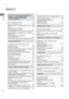 Page 4II
INHALT
INHALTEPG (ELECTRONIC PROGRAMME 
GUIDE –  LEKTRONISCHER 
PROGRAMMFÜHRER) (IM 
DIGITALMODUS)
Ein-/Ausschalten des EPG ..............................130
Wählt ein Programm aus. ...............................130
Tastenfunktion im Fernsehprogrammmodus Jetzt/
Gleich ..............................................................130
Tastenfunktionen im 8-Tage-
Fernsehprogrammmodus ................................131
Tastenfunktionen im Datumsänderungsmodus 132
Tastenfunktionen bei Anzeige der...