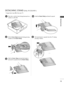 Page 1513
PREPARATION
DETACHING STAND(Only 19/22LS4D
*)
1
2
3
Place the tv with its front facing downward on a
cushion or soft cloth.
Pull 
the C Co
ov
ve
er
r 
 B
Ba
as
se
e
backward during pressing
a button on the S St
ta
an
nd
d 
 B
Bo
od
dy
y
.
Hold 
the C Co
ov
ve
er
r 
 B
Ba
as
se
e
and pull with shake it
backward to separate from the S St
ta
an
nd
d 
 B
Bo
od
dy
y
.
4Hold the S St
ta
an
nd
d 
 B
Bo
od
dy
y
and bend it upward.
5Pull stand body to separate from the TV during
pressing 2 latches.
■Image...