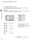 Page 3432
EXTERNAL EQIPMENT SETUP
EXTERNAL EQUIPMENT SETUP
Automatically adjusts picture position and minimizes image instability. After adjustment, if the image is still
not correct, your TV is functioning properly but needs further adjustment.
A
A u
ut
to
o  
 c
c o
o n
nf
fi
ig
g u
u r
re
e
This function is for automatic adjustment of the screen position, clock, and phase The displayed image will
be unstable for a few seconds while the auto configuration is in progress.
Auto Configure (RGB [PC] mode only)...