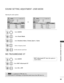 Page 87SOUND & LANGUAGE CONTROL
OKMove
Auto Volume : Off
Clear Voice : On
Balance 0
Sound Mode    : Standard• 
SRS TruSurround XT: On
• 80Hz 0
• 220Hz 0
• 470Hz 0
AUDIO
E
LR
OKMove
Auto Volume : Off
Clear Voice : On
Balance 0
Sound Mode    : Standard • 
SRS TruSurround XT: On
• 80Hz 0
• 220Hz 0
• 470Hz 0
AUDIO
E
LR
G
Gis a trademark of SRS Labs, Inc.
G
GTruSurround XT technology is incorporated under license from SRS Labs, Inc.
RTruSurround XT
85
SOUND SETTING ADJUSTMENT -USER MODE
SRS TRUSURROUND XT
Adjusting...