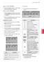 Page 6161
ENGENGLISH
ENTERTAINMENT
When you select the Set Video,
1 Press the Navigation buttons to scroll to make 
appropriate adjustments. (See p.67)
When you select the Set Audio,,
1 Press the Navigation buttons to scroll to show 
the Sound Mode, Auto Volume, Clear Voice 
II or Balance.
2 Press the Navigation buttons to scroll to make 
appropriate adjustments. (See p.72)
6 Play music.
7 Control playback by using the following 
buttons.
Page 1/1Music ListDrive1Page 1/13 file(s) Marked
004. - B04.mp300:00005....