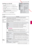 Page 103 Downloaded from www.vandenborre.be
103
NLD
INSTELLINGEN AANPASSEN
NEDERLANDS
InstellingBeschrijving
 Auto volume Hiermee activeert u de functie Auto volume die het volumeniveau gelijk houdt wanneer u 
de zender verandert. Het volumeniveau kan veranderen als gevolg van vers\
chillen in de 
signaalomstandigheden tussen de zenders.
Heldere stem 
Hiermee stelt u in of de duidelijkheid van de menselijke stem wordt verb\
eterd. U kunt de mate van 
duidelijkheid aanpassen wanneer deze  functie is...