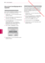 Page 48 Downloaded from www.vandenborre.be
48
NLD
ENTERTAINMENT
NEDERLANDS
Als er al een beveiligingscode is 
ingesteld
PIN (Personal Identification Number)
Als uw router is ingesteld op het gebruik van een 
PIN, volgt u de onderstaande instructies.
1  Herhaal stap 1-7 voor het “Aansluiten op een  draadloos netwerk”.
2  Druk op de rode toets om het toegangspunt te verbinden met de  PIN-modus.
3  U kunt de netwerk-ID en de beveiligingssleutel 
op uw TV-scherm zien. 
Voer de PIN-code voor uw apparaat in. 
De...