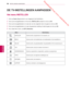 Page 96 Downloaded from www.vandenborre.be
96
NLD
INSTELLINGEN AANPASSEN
NEDERLANDS
 DE TV-INSTELLINGEN AANPASSEN
Het menu INSTELLEN
1 Druk op Home (Beginscherm) voor toegang tot het Hoofdmenu.
2  Druk op de navigatietoetsen om het menu  INSTELLEN te kiezen en druk op OK.
3  Druk op de navigatietoetsen om naar een van de volgende menus te gaan e\
n druk op  OK.
4  Druk op de navigatietoetsen om naar de gewenste instelling of optie te g\
aan en druk op  OK.
5  Als u klaar bent, drukt u op EXIT (Afsluiten). 
Menu...