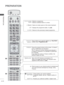 Page 58A-54
PREPARATION
PREPARATION
1
1TELETEXT BUTTONS
SUBTITLE These buttons are used for teletext.
For further details, see the ‘T
eletext’ section.(►
 p.177)
Recalls your preferred subtitle in digital mode.
1
See a list of AV devices connected to TV.
When you toggle this button, the Simplink menu 
appears at the screen. (►
 p.62)
Coloured 
buttons These buttons are used for teletext (on 
TELETEXT 
models only),  Programme edit.
FREEZEPause the present picture at the screen.  (It doesnt
work at USB Mode and...