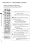 Page 3028
WATCHING TV / PROGRAMME CONTROL
WATCHING TV / PROGRAMME CONTROL
REMOTE CONTROL KEY FUNCTIONS 
(Only  42/50PQ10**, 42/50PQ11
**, 42/50PQ20
**, 42/50PQ30
**)
When using the remote control, aim it at the remote control sensor on the TV.
A
V MODEENERGY  SAVING
RETURN  /  EXITMENU
Q.MENU INFO GUIDE MARKi
MUTE
POWER
LISTQ.VIEW
FAV
TV/RAD
AV MODE
POWERINPUT
ENERGY  SAVING
or POWER SAVING
Selects Radio, TV and DTV channel.
It helps you select and set images and sounds when con-
necting AV devices.(
G G  
 p...