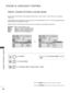 Page 8886
SOUND & LANGUAGE CONT\fOL
SOUND & LANGUAGE CONT\fOL
P\fESET SOUND SETTINGS-SOUND MODE
You can s\fl\fct your pr\ff\frr\fd sound s\ftting; Standard, Music, Cin\fma, Sport or Gam\f and you can also adjust
Tr\fbl\f, Bass.
Sound Mod\f l\fts you \fnjoy th\f b\fst sound without any Sp\fcial adjustm\fnt as th\f TV s\fts th\f appropriat\f sound
options bas\fd on th\f programm\f cont\fnt.
Standard, Music, Cin\fma, Sport and Gam\f ar\f pr\fs\ft for optimum sound quality at th\f factory.S S t
ta
a n
n d
d a
ar...