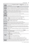 Page 51LG T V | Manual de Instruções
51Conﬁ gurações
Ajustes 
Avançados 
de ImagemPara as funções Configurações Avançadas e Avançado (Expert), consulte os ajus-
tes abaixo. Alguns ajustes são exclusivos do modo Expert e serão exibidos somen-
te neste modo.
Ajustes
Contraste 
DinâmicoAjusta o contraste para mantê-lo no melhor nível de acordo com o brilho da tela. A 
imagem é melhorada nas áreas claras e brilhantes e nas escuras e mais escuras.
Cor
DinâmicaAjusta as cores da tela para que elas pareçam com perﬁ l...