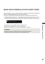 Page 14985
V E RWE ND UN G  V O N  B LUE TOOTH
MUSIK VOM EXTERNEN BLUETOOTH-GERÄT HÖREN
Weitere Hinweise zum Hören von Musik eines externen Bluetooth-Gerätes über das Fernsehgerät fin- 
den Sie in der Bedienungsanleitung des entsprechenden Gerätes. 
Es sollte nur ein Bluetooth-Gerät mit A2DP-Unterstützung (als Zusatzgerät) verwendet werden.
 Die Lautstärke kann mit den Tasten  + oder - eingestellt werden.
 Beim Drücken der Taste MUTE wird der Ton stummges chaltet.
 Betätigen Sie die Taste BACK, um zum...