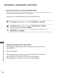 Page 166
118
SOUND & LANGUAGE CONTROL
SOUND  &  LANGUAGE  CONTROL
NICAM RECEPTION (IN ANALOGUE MODE ONLY)
If the TV is equipped with a receiver for NICAM reception, high quality NICAM (Near Instantaneous 
Companding Audio Multiplex) digital sound can be received.
Sound output can be selected according to the type of broadcast received.
SPEAKER SOUND OUTPUT SELECTION
In AV, Component, RGB and HDMI mode, you can select output sound for the left and 
right loudspeakers.
Select the sound output.
L+R:  Audio signal...