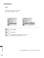 Page 198
150
APPENDIX
APPENDIX
● Language(Language)● Country  : UK● Disability Assistance● Power Indicator● Factory Reset● Set ID  : 1● Mode Setting  : Home Use
OKMoveOPTION
● Set ID  :1
Set ID
 
Use this function to specify a set ID number. 
Refer to ‘Real Data Mapping’. ► p.154
• Press the BACK button to move to the previous menu screen.
◄           1            ►
Close
1Select OPTION.
2Select Set ID.
3Adjust Set ID to choose the desired TV ID number.
The adjustment range of SET ID is 1 to 99.
●...