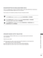 Page 229165
SOUND & LANGUAGE CONTROL
NICAM RECEPTION (IN ANALOGUE MODE ONLY)
If the TV is equipped with a receiver for NICAM reception, high quality NICAM (\
Near Instantaneous 
Companding Audio Multiplex) digital sound can be received.
Sound output can be selected according to the type of broadcast received\
.
SPEAKER SOUND OUTPUT SELECTION
In AV, Component, RGB and HDMI mode, you can select output sound for the left\
 and 
right loudspeakers.
Select the sound output.
L+R:  Audio signal from audio L input is...