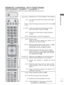 Page 57A-53
PREPARATION
REMOTE CONTROL KEY FUNCTIONS 
(Only 50/60PK5**, 50/60PK7
***, 50/60PK9
***) 
When using the remote control, aim it at the remote control sensor on th\
e TV.
Selects a menu.
Clears all on-screen displays and returns to TV 
viewing from any menu.
(► p.31)
Select the desired NetCast menu source. (► p.68) 
(AccuWeather, Picasa, YouTube and etc.)
NetCast menu source can differ by country.
Select the desired quick menu source. (Aspect 
Ratio, Clear V

oice II , Picture Mode, Sound Mode, 
Audio...