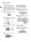 Page 34A-30
PREPARATION
PREPARATION
SWIVEL STAND 
 
■ Image shown may differ from your TV.
After installing the TV, you can adjust the TV set 
manually to the left or right direction by 20 
degrees to suit your viewing position.
BACK COVER FOR 
WIRE ARRANGEMENT
 
■ Image shown may differ from your TV.
1Secure the power cord with the  Cable 
Holder  on the TV back cover.
It will help prevent the power cable from 
being removed by accident.
After connecting the cables as necessary, 
install  Cable Holder as shown...