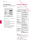 Page 44 Downloaded from www.vandenborre.be
44
NLD
TV KIJKEN
NEDERLANDS
 Het snelmenu gebruiken
Hiermee kunt u veelgebruikte menus aanpassen.
1 Druk op Q. MENU voor toegang tot de 
snelmenus.
2  Druk op de navigatietoetsen om de volgende  menus te doorlopen en druk op  OK.
MenuBeschrijving
Beeldverhouding Hiermee wijzigt u het 
beeldformaat (16:9, Scannen, 
Origineel, Volledige Breedte, 
4:3, 14:9, Bioscoopzoom)
Beeldmodus Hiermee verandert u de 
beeldmodus (Intelligente sensor

, 
Levendig, Standaard,...