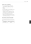 Page 83  
3DIMAGSNG83 
Whenusing3DGlasses 
Donotusethe3Dglassestoreplaceyour 
correctiveglasses,sunglassesorprotective 
goggles. 
Donotstorethe3Dglassesinhotorcold 
locations. 
Donotdropobjectsontothe3Dglasses.Donot 
droporbendtheglasses. 
Sincethelensesofthe3Dglassesareeasily 
scratched,makesuretocleanonlywithasoft 
cloth.Shakeoffanydustbeforeusingthecloth 
sincetheglassesareeasilyscratched. 
Acommunicationfailuremayoccurifthe 
glassesarenearelectronicdevicesthatusethe 
samebandwidth(2.4GHz),suchasamicrowave...