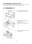 Page 2524
Be sure to unplug the machine out of the outlet before disassembling and repairing the parts. 
9. DISASSEMBLY INSTRUCTIONS
Unscrew 2 screws on the back of the top plate.
Pull the top plate backward and upward as shown.
Disconnect the PWB Assembly connector from Main
lead wire Assembly.
Pull out the drawer and unscrew 2 screws.
Push upper hooks down on the top and pull the control
panel.
Disconnect the PWB assembly from the control panel
by unscrewing 5 screws.
Hook
PLATE ASSEMBLY (TOP)
CONTROL PANEL
 