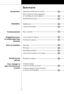 Page 1819
Introduction
Installation
Fonctionnement
Suggestions pour
la conservation des
aliments
Soins et entretien
Recherche de
pannes
Pour changer le
type d’ouverture de
la porte
Sommaire
Importantes instructions de s écurit é
Mise au rebut de l ’ancien appareil et 
de l ’emballage du nouvel appareil
Identification des pi èces
Emplacement
Connexion  électrique
Mise en marche
Conservation des aliments
Production de gla çons
D égivrage
Nettoyage
Informations g én érales
Astuces pour  économiser de l ’éner gie...