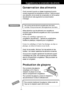 Page 25Suggestions pour la conservation des aliments
Conservation des aliments
Ouvrir souvent la porte ou laisser longtemps la porte
ouverte augmente la température interne. Cela provoque
une r éduction de la dur ée de conservation et de la saveur
des aliments et cela augmente la consommation
d ’é nergie.
Faites attention que les aliments non surgel és ne
touchent pas les aliments surgel és car ceux-ci pourraient
se d écongeler.
congélation des aliments  – sachets en polyéthylène,
feuilles en plastique, r...