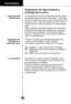 Page 3738
Introduccion
Disposición de viejo producto y 
embalaje de la nueva
Disposición del      
  viejo productoLa vieja aplicación que ha expirado vida se debe destruir 
para hacerlo seguro antes de la disposición.  Tome hacia 
fuera los enchufes de energía, separe los alambres de la 
conexión y quite o destruya todos los resortes, cierres o 
empernarse, para evitar que atrapen a los niños durante 
juego.  
Para la protección del medio ambiente, los viejos refrig-
eradores se deben disponer apagado por una...