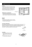 Page 10
8
HOW TO USE 
DefrostAs the refrigerator operates, the moisture from foods or in the air may be frosted on to the inner part of the refrigerator and the surface of evaporator. Too thick frost will affect the operation of the refrigerator, soregularly defrosting is necessary. Usually, defrosting is necessary when the thickness reaches 5 mm.
●Refrigerator compartment   Defrosts automatically, moisture on the inner side runs   into the drip tray through the drain pipe. The heat gene-   rated by compressor...