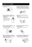 Page 7
SAFE\bY GUARDS
6
• Please keep away from fire.- Can cause fire.

• Please do not install\V in a humid place or wherewater can easily be splas\Vhed.- This will reduce the insulation effect and \0may cause an electric shock.

• During transportation,pl\Vease hold the adju- stable feet at the bott\Vom of the refrigerator an\Vd
the upper handle at the back.- Otherwise,the refrigerator may fall down.
• Please do not place wat\Ver container such as
vases, glasses, cosmetic \Vor medicine on top of 
the...