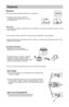 Page 8Features
   Deodorizer
bad odour moleculelBy using a catalyst, deodorizing performance is guaranteed.
Dont try to remove the deodorizer cover, as you may break the catalyst.Unpleasant odor of food in fresh food
compartment is deodorized with no harm to
you and the food.
How to use  As Deodorizer is located in cooling air path for circulating air in fresh food compartment, there is no need
for any handling.  Do not prick the cooling air inlet with a sharp tip because Deodorizer may be damaged.  When...