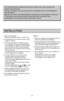 Page 41. Select a good location.Place your refrigerator where it is easy to use.2. Avoid placing the unit near heat sources, directsunlight or moisture.3. There must be proper air circulation aroundyour refrigerator to keep it operating efficiently. If your refrigerator is placed in a recessed areain the wall, allow at least 10 inches or greaterclearance above the refrigerator and 2 inches ormore from the wall. The refrigerator should be elevated 1 inch fromthe floor, especially if it is carpeted.4. To avoid...