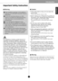 Page 9Introduction
9
ENGLISH
Important Safety Instruction
w w 
 
Keep ventilation openings, in the appliance
enclosure or in the built-in structure, clear of
obstruction.
w w 
 
Do not use mechanical devices or other
means to accelerate the defrosting process,
other than those recommended by the
manufacturer.
w w 
 
Do not damage the refrigerant circuit.
w w 
 
Do not use electrical appliances inside the
food storage compartments of the appliance,
unless they are of the type recommended by
the manufacturer. 
w...