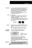 Page 22Operation
23
• This function automatically detects failure when failure
is found in product during the use of refrigerator.
• If the failure occurs at product and it does not operate
by pressing any button and normal indication is not
done, do not turn the power off and immediately
contact with the local service center. 
• A lot of time is needed for service engineer to detect
the failed part by turning it off.
For LED Model
• Pressing this button stops operation of other buttons.
• “Locking” or...