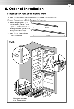 Page 5218
28. Insert the hinge front cover 