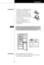 Page 2323
Operation
• Fill water in ice making box of the
ice making corner. Only fill with
enough water to maintain
individual ice cubes. If over filled,
the cubes will not separate when
harvested resulting clumps. Water
may also spill over causing cubes in
ice bin to clump.
• Ice will be dropped into the ice
storage bin by rotating ice
separation handle of ice making
compartment.Ice Making
• Defrosting takes place automatically.
• The defrosting water flows down to the evaporating
tray and is evaporated...