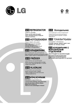 Page 1FRIÎIDER
Uputstva za kori‰çenjeMolimo Vas da pre kori‰çenja paÏljivo proãitate  
ovaj priruãnik i da ga saãuvate kako bi i ubuduçe 
mogao da Vam posluÏi.
HLADNJAK
Priruãnik za korisnike Molimo vas da prije rada s ureajem  
paÏljivo proãitate ovaj priruãnik za korisnike 
i drÏite ga nadohvat ruke.
ïãÄÑàãçàä
àÌÒÚÛÍˆËË 3‡ ÛÔÓÚÂ˙‡åÓÎﬂ, ‚ÌËÏ‡ÚÂÎÌÓ ÔÓ˜ÂÚÂÚÂ ËÌÒÚÛÍˆËËÚÂ ÔÂ‰Ë  
‡