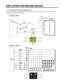 Page 521-12. Key Button Input and Display Lighting Circuit
This circuit  is to judge the work of function control button on the operation panel and to light each function indication led
(LED module). It is driven by SCAN method.
EXPLATION FOR MICOM CIRCUIT 
- 52 -


PCB ASSEMBLY,  DISPLAY
PWB ASSEMBLY,  DISPLAY
 