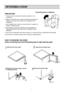 Page 9
REVERSIBLE DOOR
9P
R EC AUTIO N
1.  Th e d oor can  be reve rsed  if re qu ired  by loca tion  or user 
pr efer en ce.
2.  Be fore  reve rsing t he  door, rem ove a ll fo od s a nd  accessories 
(s he lves , tr ays, b ins, e tc.) W hich a re not attac he d to t he 
re frig er ator .
3.  Us e a  phillips  driver , b olt d rive r, torq ue  wren ch, o r spa nner  to 
re mo ve o r attach t he b olt.
4.  Be  careful n ot  to drop  the r efrige rator w hen a ssem bling o r 
di sa ssem bleling th e lower hi...