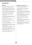 Page 30Suggestions on food storage
Storing Food
• Do not store food which goes bad easily at lowtemperature, such as banana, and melon.
• Allow hot food to cool prior to storing. Placing hot food in the fridge-freezer could spoil other
food, and lead to higher electric bills.
• When storing the food, use a container with a lid. This prevents moisture from evaporating, and
helps food to keep its taste and nutrients.
• Do not block air vents with food. Smooth circulation of cold air keeps fridge-freezer...