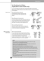 Page 2019
Operation
No Plumbing Ice & Water 
(Applicable to some models only)
You can use the water in the water tank or general water bottles to use the Auto Ice
Maker function and Water Dispenser function without having to connect the water pipe
to the refrigerator.
When disassembling the water tank
Pull the fxed level and then hold the cap of the
water tank as shown in 
to separate the water
tank 
.
When flling water to the water tank
Lift up the clamps on both sides to open the water tank
cover, and then...