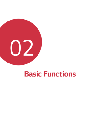 Page 24Basic Functions
02  