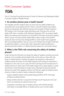 Page 161For Your Safety160
FDA Consumer Update
The U.S. Food and Drug Administration’s Center for Devices and Radiological Health 
Consumer Update on Mobile Phones:
1. Do wireless phones pose a health hazard?
The available scientific evidence does not show that any health problems are 
associated with using wireless phones. There is no proof, however, that wireless 
phones are absolutely safe. Wireless phones emit low levels of Radio Frequency 
(RF) energy in the microwave range while being used. They also emit...